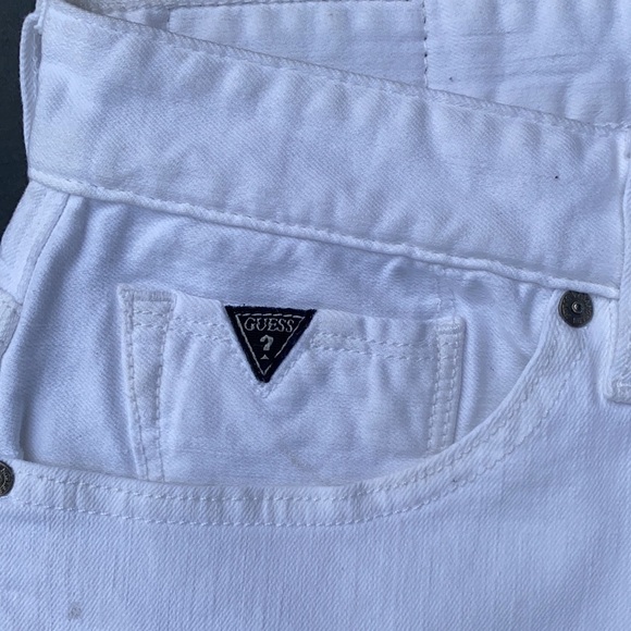 New GUESS Men's Regular Denim Shorts SZ 29 - Picture 2 of 6